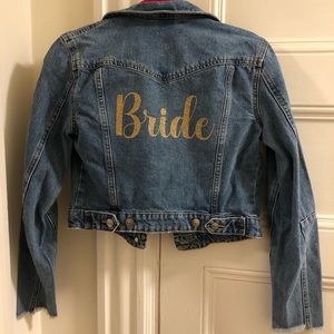 Bride Jean jacket size 8